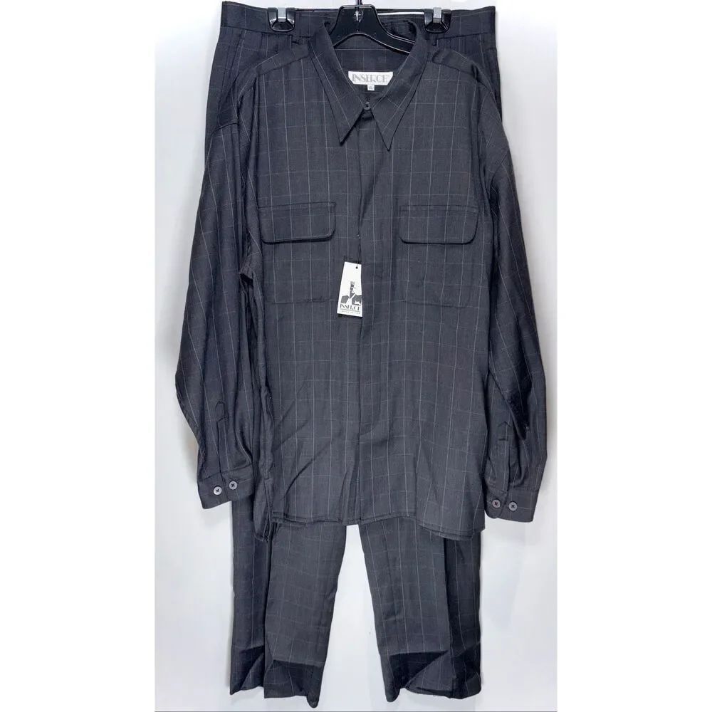 Inserch vintage wool blend black outfit size XL / 36